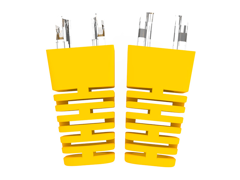 02-107-008 Alívio de tensão PC+PVC RJ45 02-107-008 Alívio de tensão PC+PVC RJ45