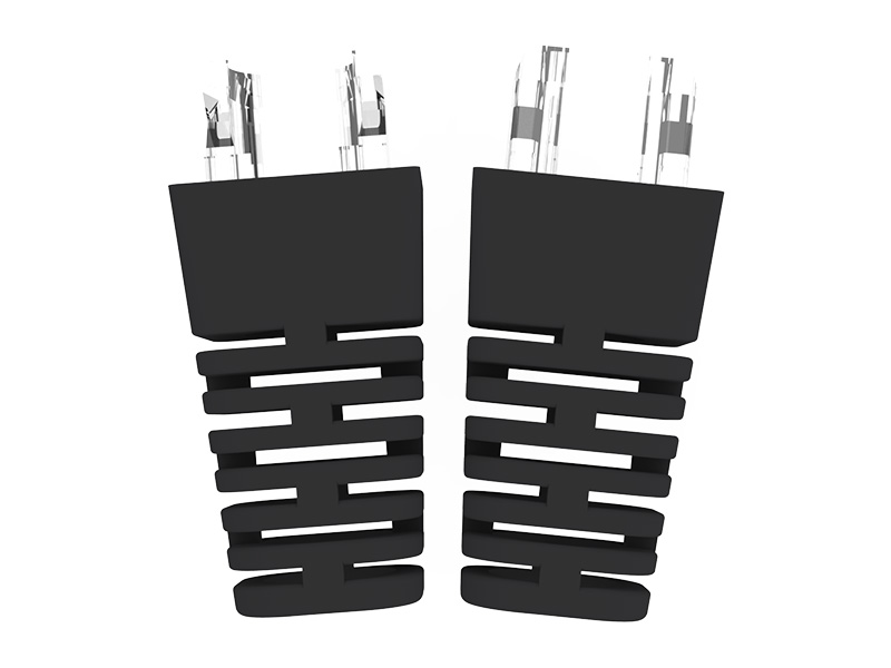 02-107-008 Alívio de tensão PC+PVC RJ45 02-107-008 Alívio de tensão PC+PVC RJ45