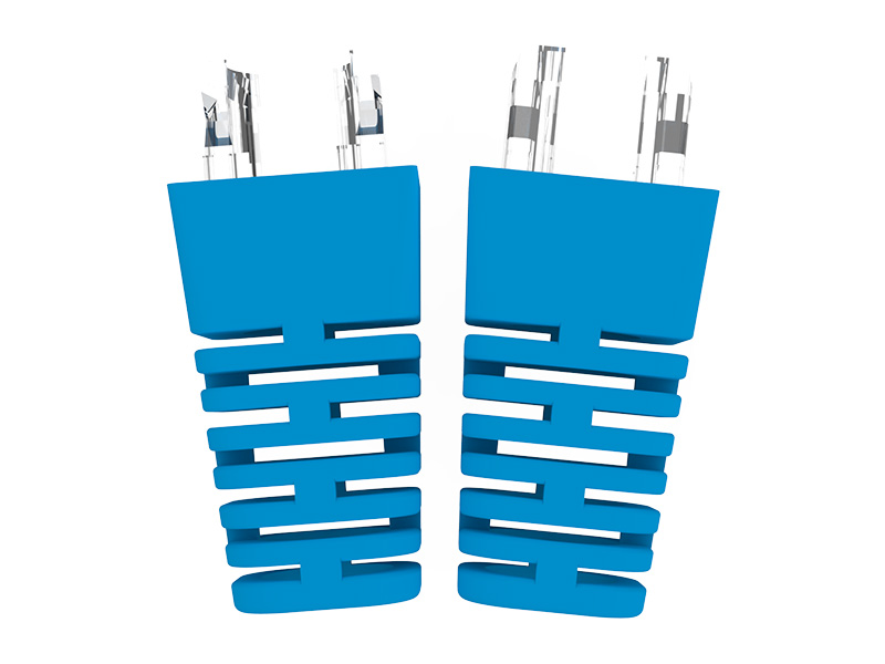 02-107-008 Alívio de tensão PC+PVC RJ45 02-107-008 Alívio de tensão PC+PVC RJ45