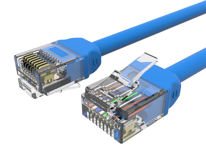 Patch Cord 32AWG CAT.6 U/UTP ESG não blindado